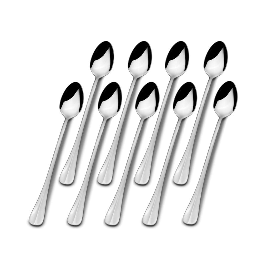 Simplicity Set of 10 Long Handle Spoons