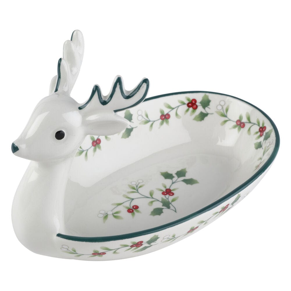 Winterberry® Reindeer Candy Bowl