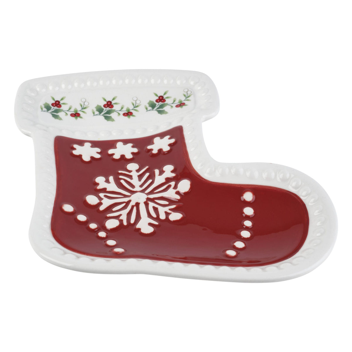 Winterberry® Set of 4 Set of 4 Figural Appetizer Dessert Plates