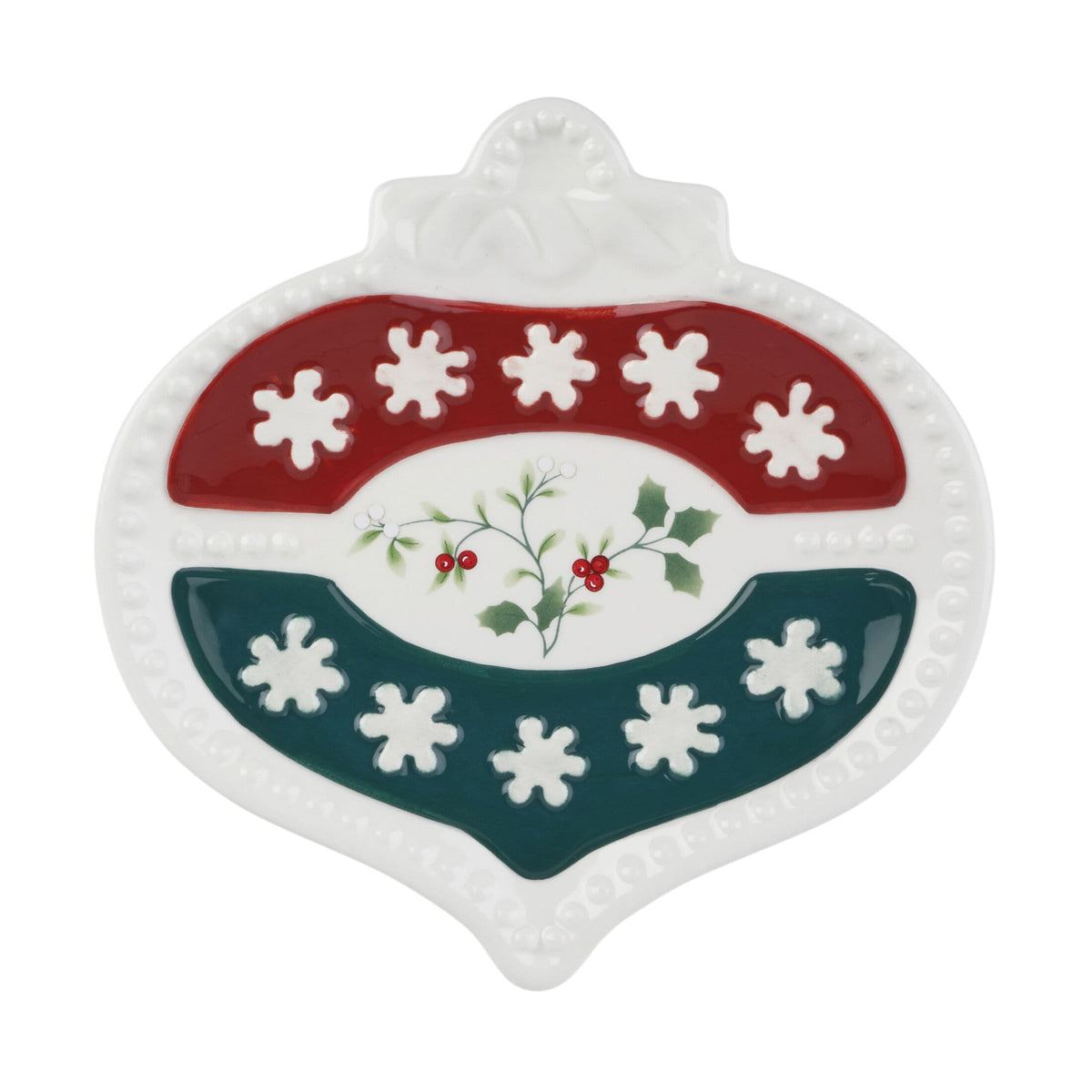 Winterberry® Set of 4 Set of 4 Figural Appetizer Dessert Plates