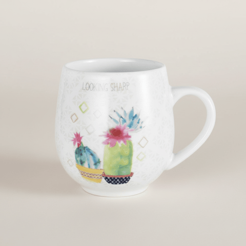 succulent mug Sentiment Mugs Looking Sharp Succulent Mug