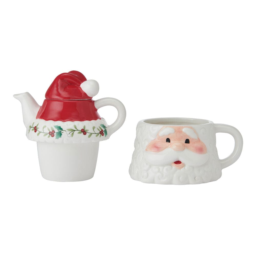 Winterberry® Santa Tea Server For One
