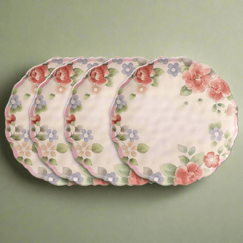 tea-rose-set-of-4-melamine-