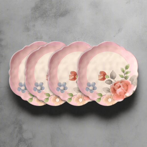 tea-rose-set-of-4-melamine-