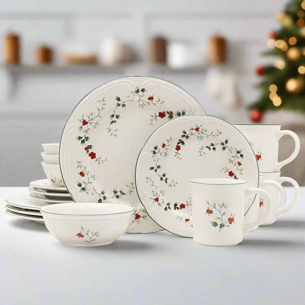 Winterberry® 16 Piece Dinnerware Set, Service for 4