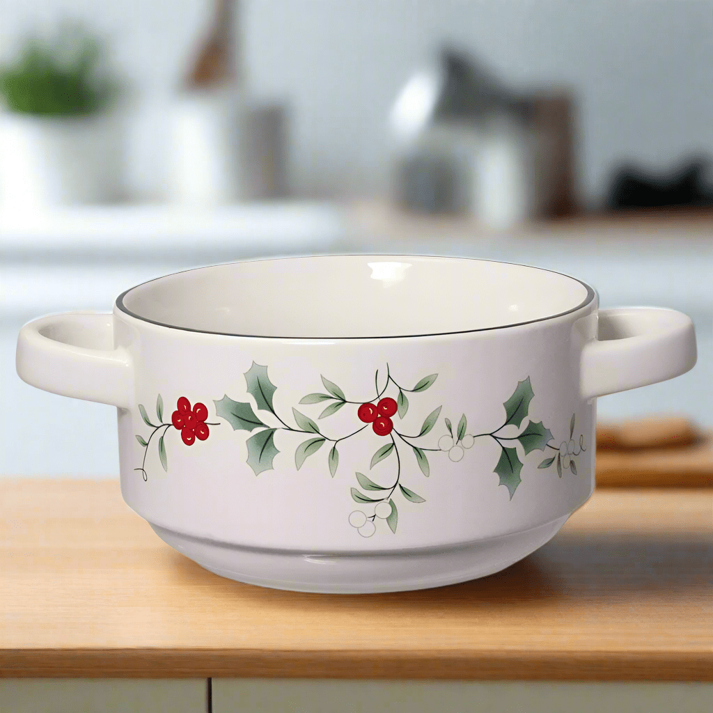 Winterberry® Double Handled Soup Bowl