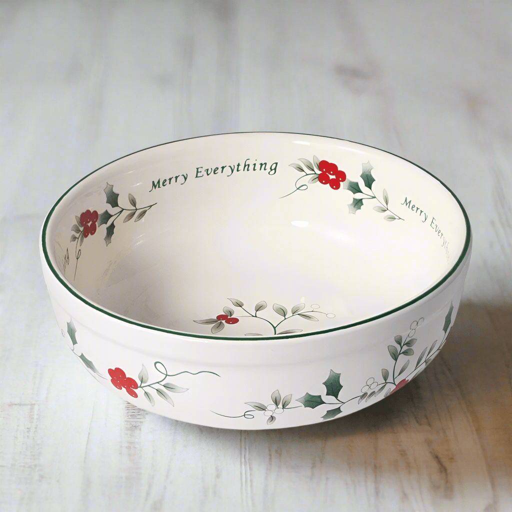 Winterberry® Merry Everything Candy Bowl