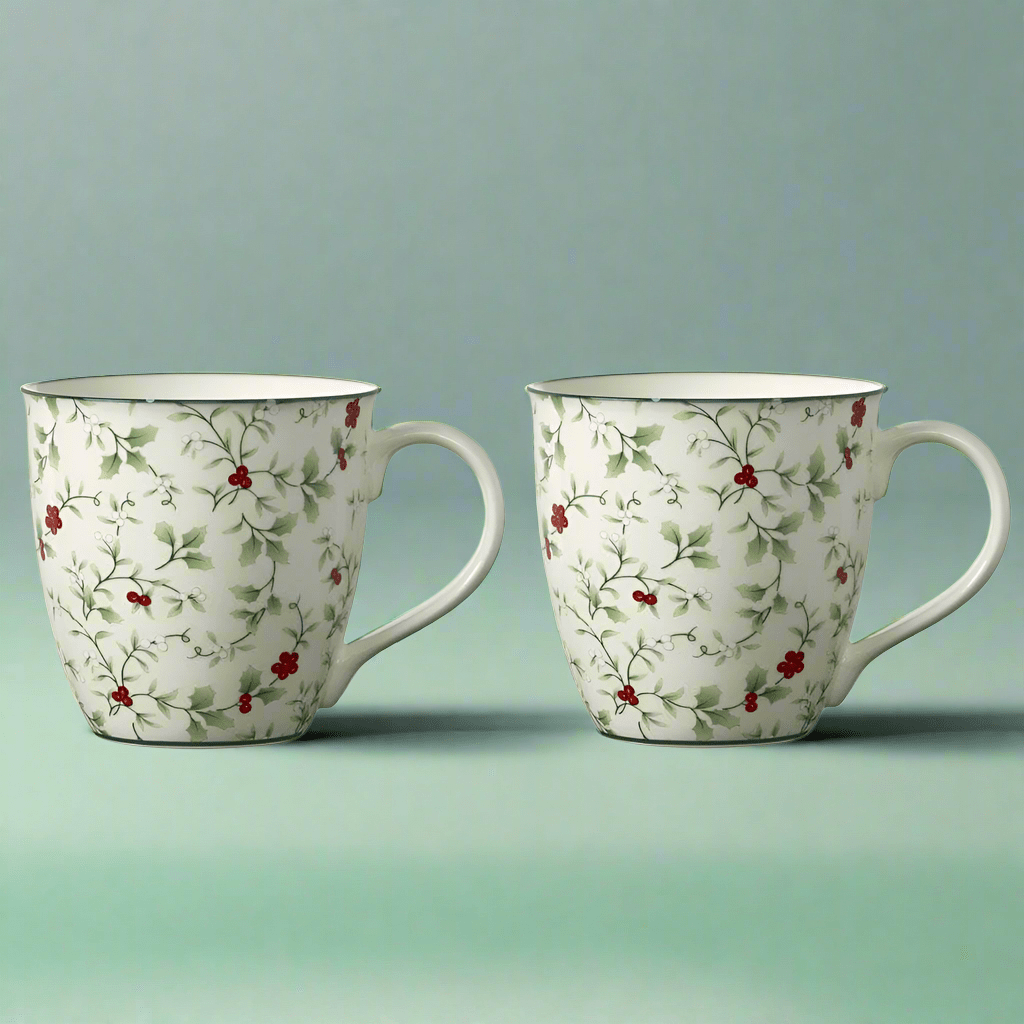 Winterberry® Set of 2 Mugs