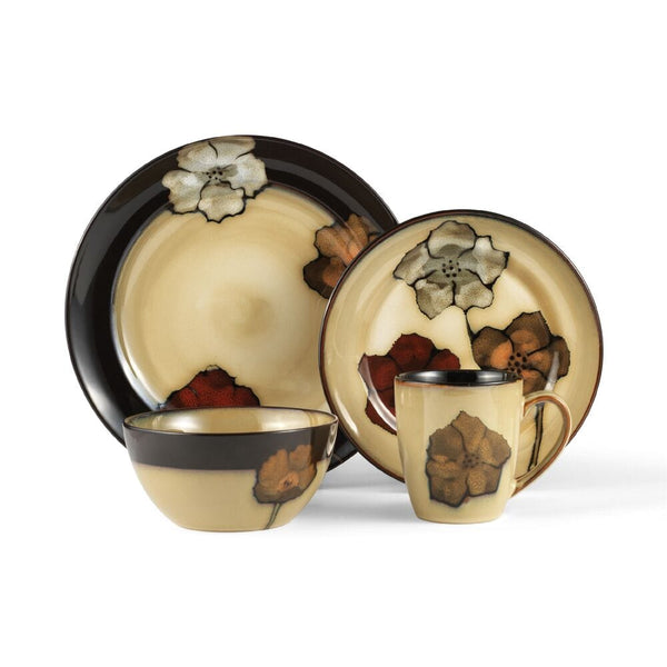 Painted Poppies Dinnerware, Serveware, Drinkware - Pfaltzgraff