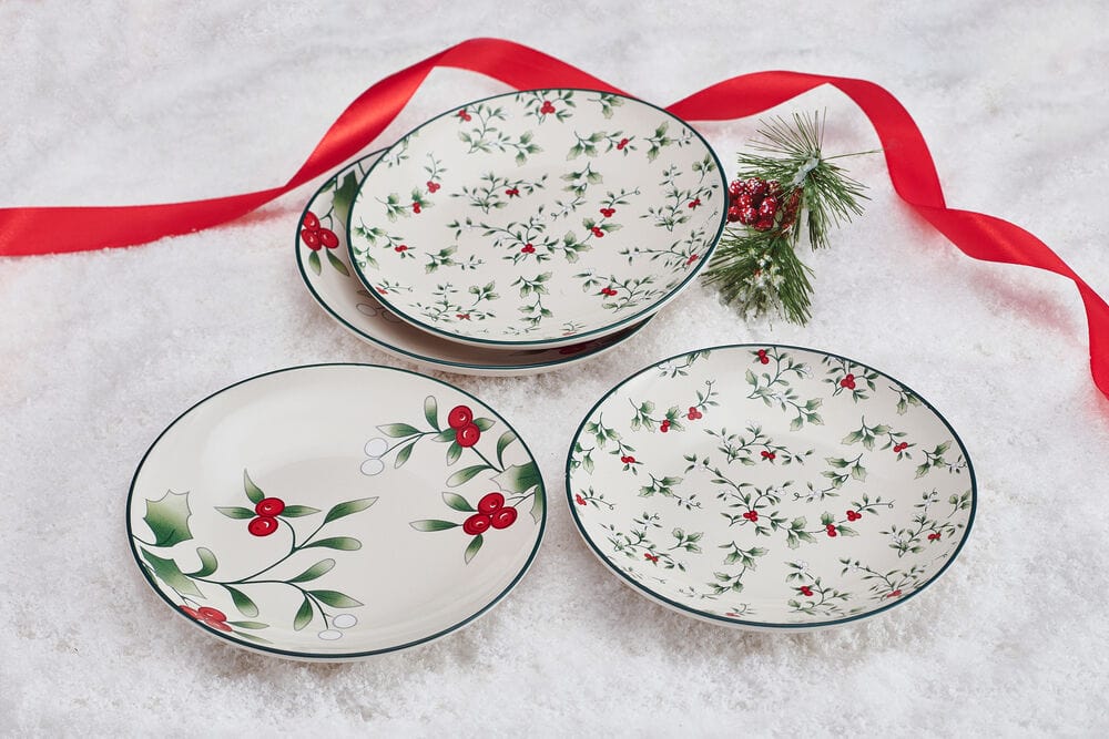 Winterberry® Set of 4 Appetizer Plates, 6 Inch