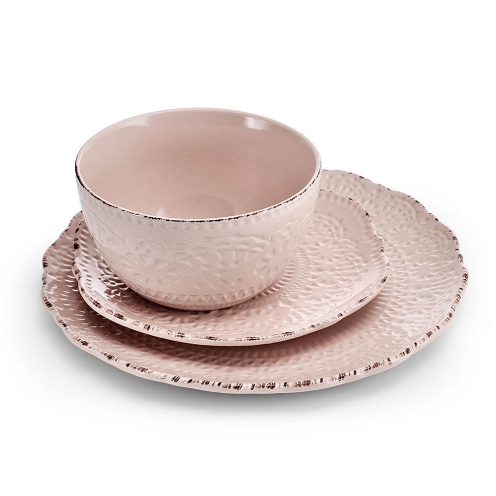 Chateau Pink Set of 4 Soup Cereal Bowls