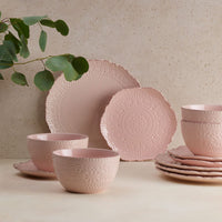 Chateau Pink Set of 4 Soup Cereal Bowls