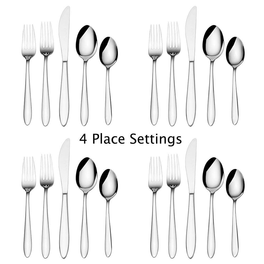 Felice 20 Piece Flatware Set, Service for 4