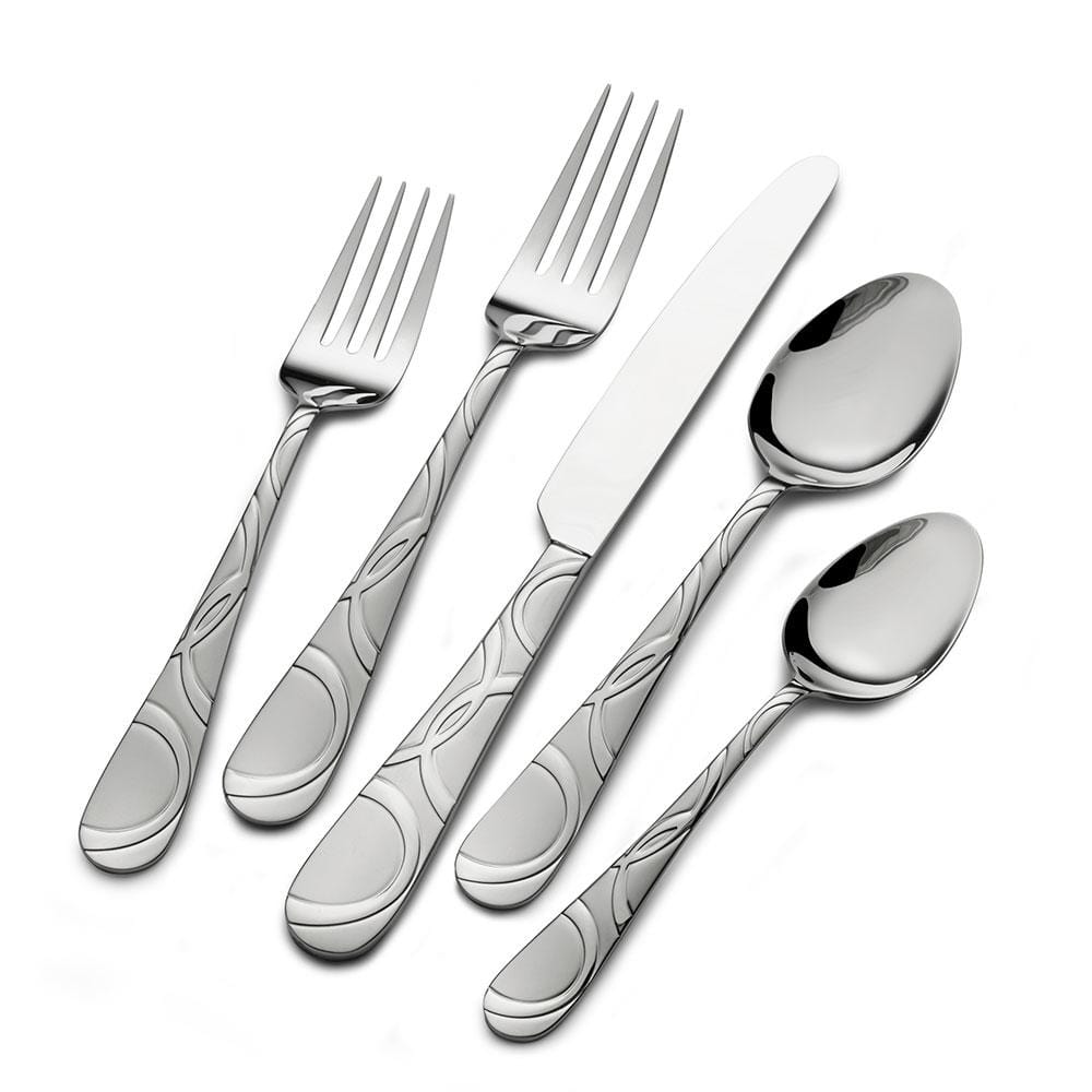 Garland Frost 67 Piece Flatware Set, Service for 12