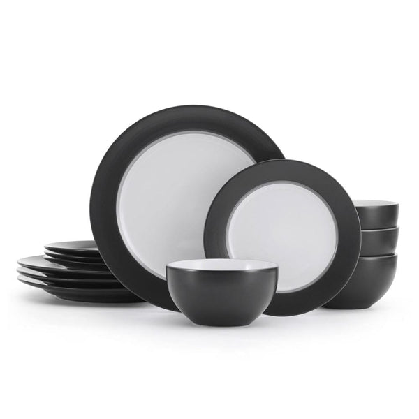 Charcoal dinner set cheap
