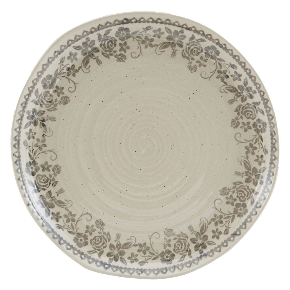 Hayden Grey 12 Piece Dinnerware Set, Service for 4