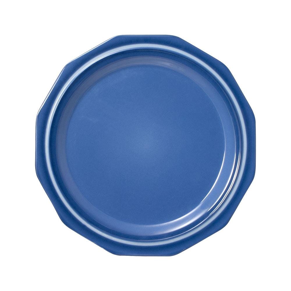 Heritage Blue Outdoor Melamine Salad Plate