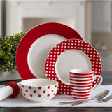 4 piece dinnerware set sale