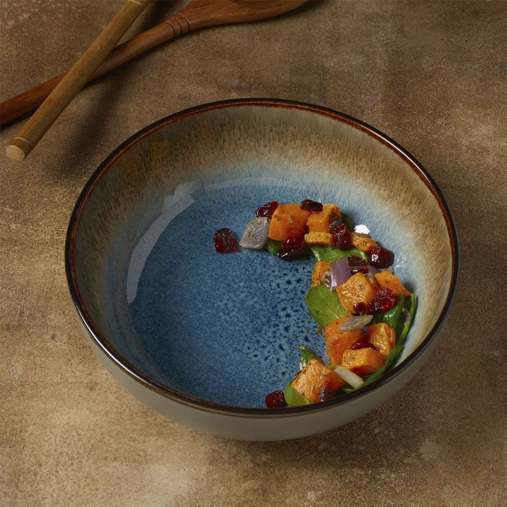 Monroe Blue Vegetable Serve Bowl - 4