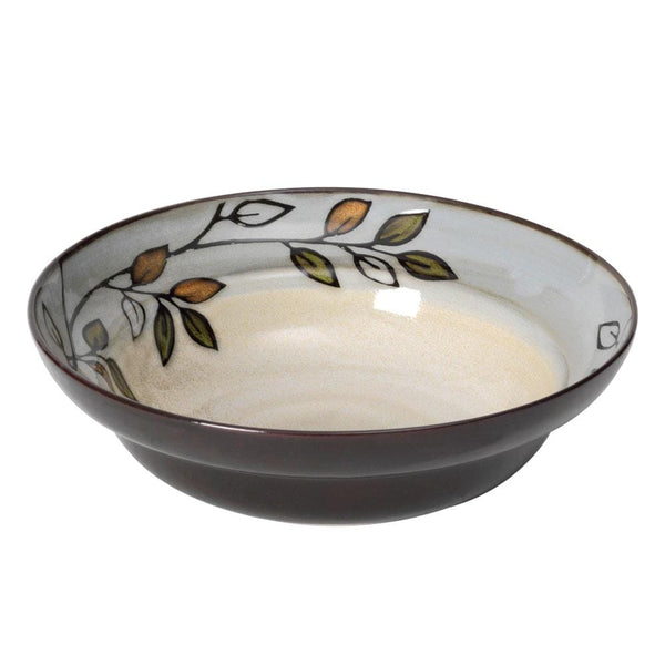 Pfaltzgraff Rustic Leaves Double Handed Soup Bowl, 29-Ounce