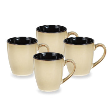 Folk Friend Coffee Mugs, Set of 2