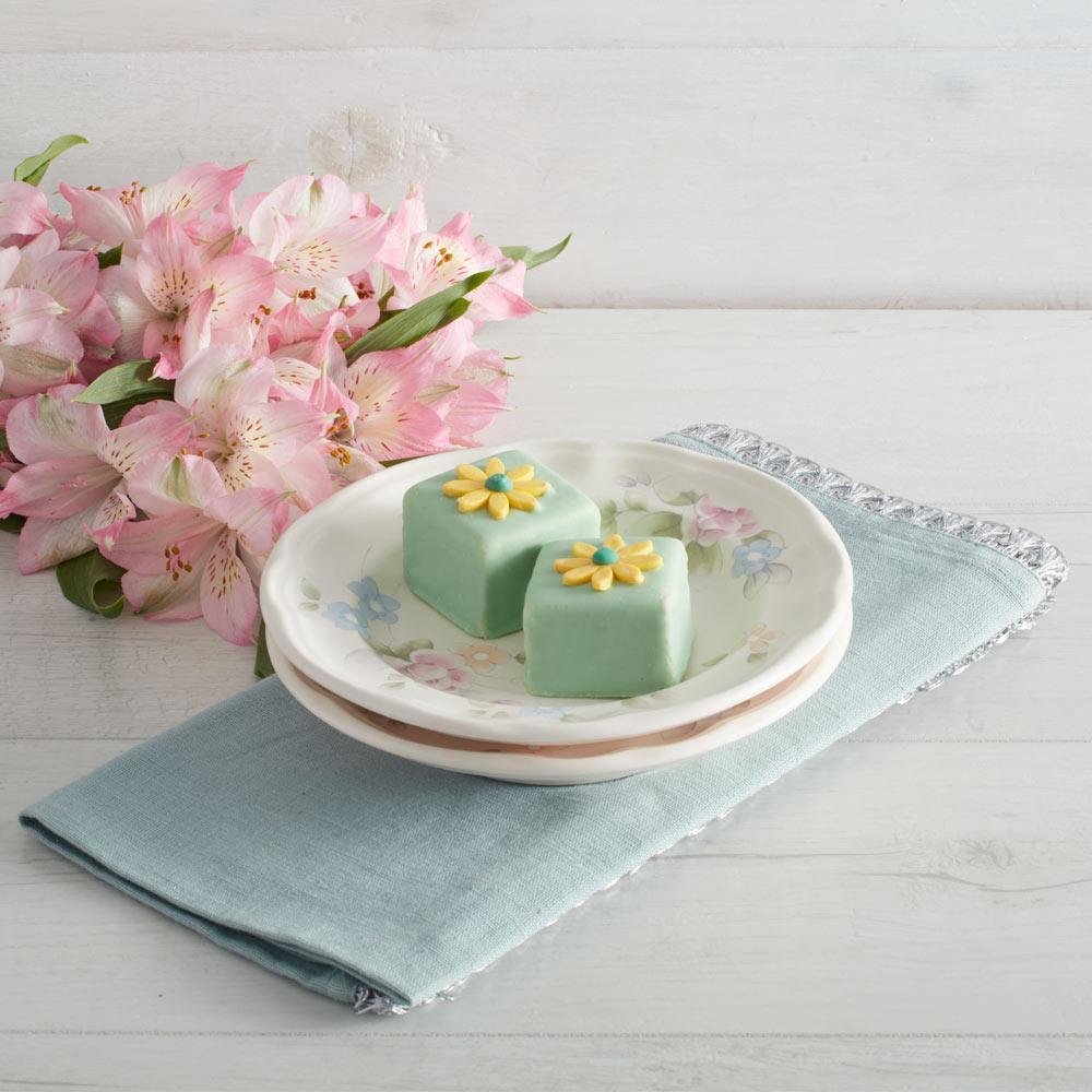 Tea Rose Dessert Plate
