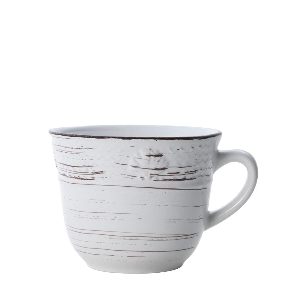 Trellis Coastal White Mug