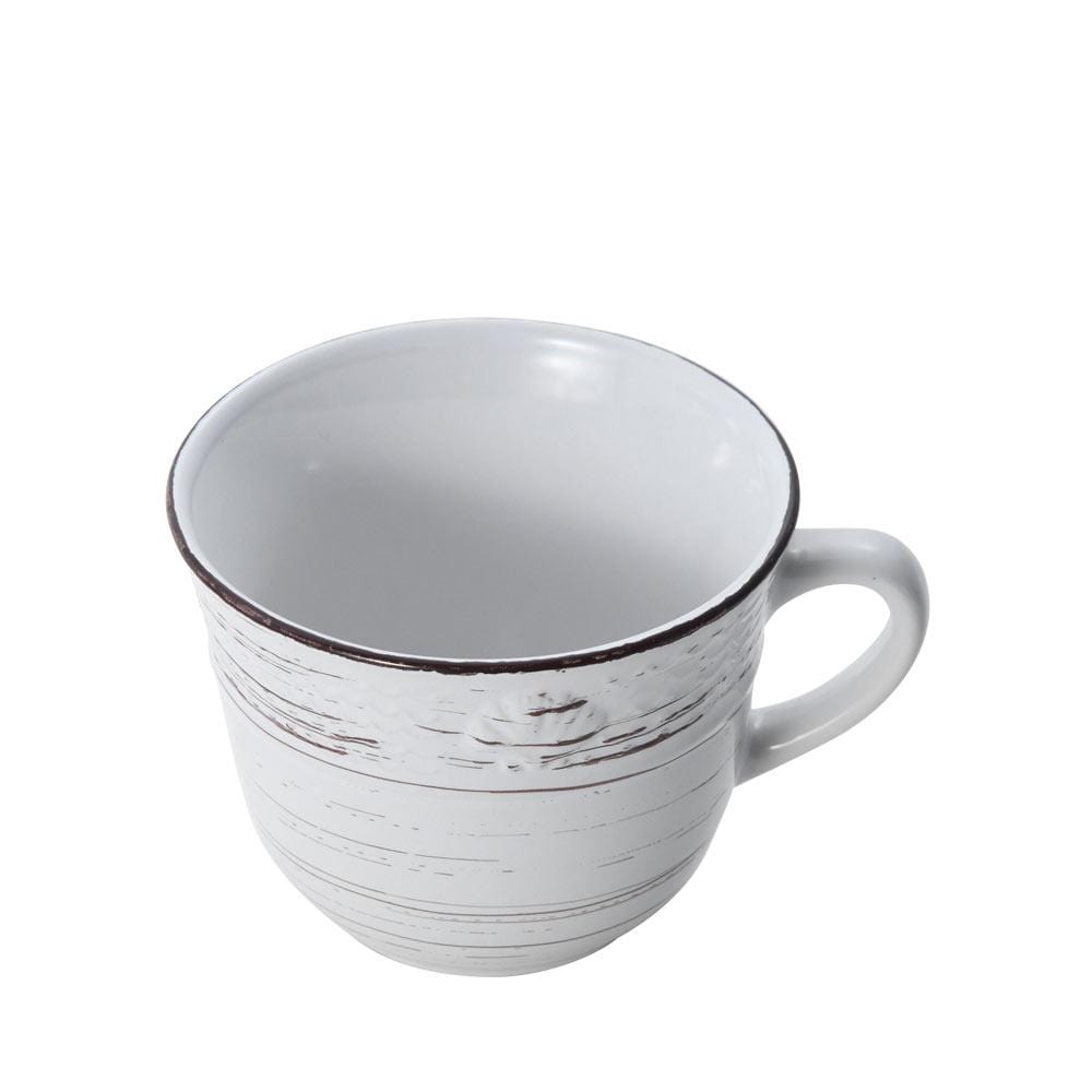 Trellis Coastal White Mug