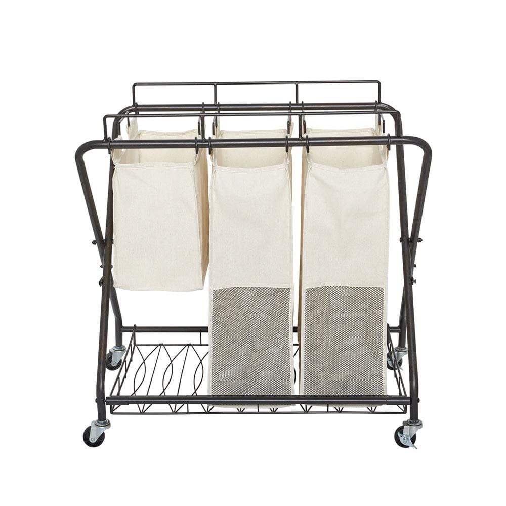 Verona Laundry Hamper and Sorter Cart