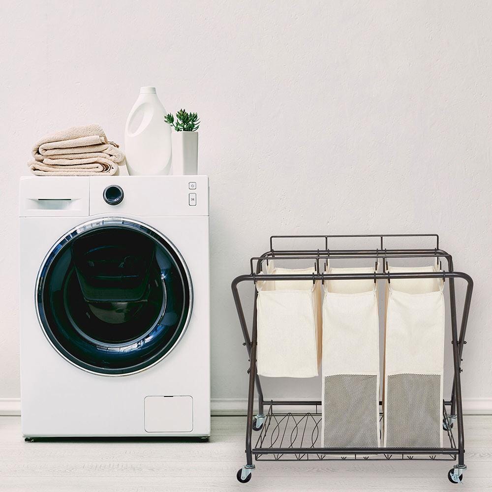 Verona Laundry Hamper and Sorter Cart