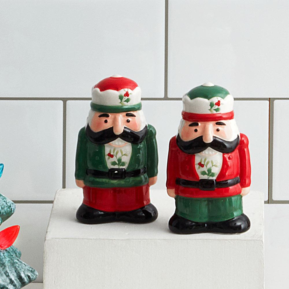 Winterberry® Nutcracker Salt and Pepper Set