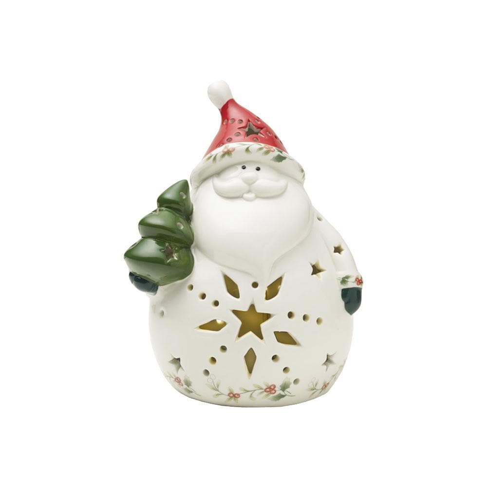 Winterberry® Santa with LED Light