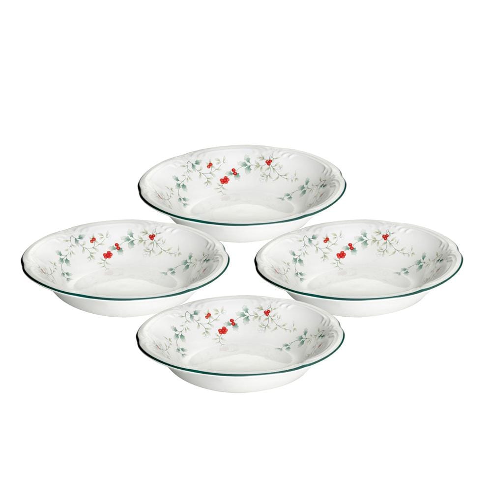 Winterberry® Set of 4 Individual Pasta Bowls