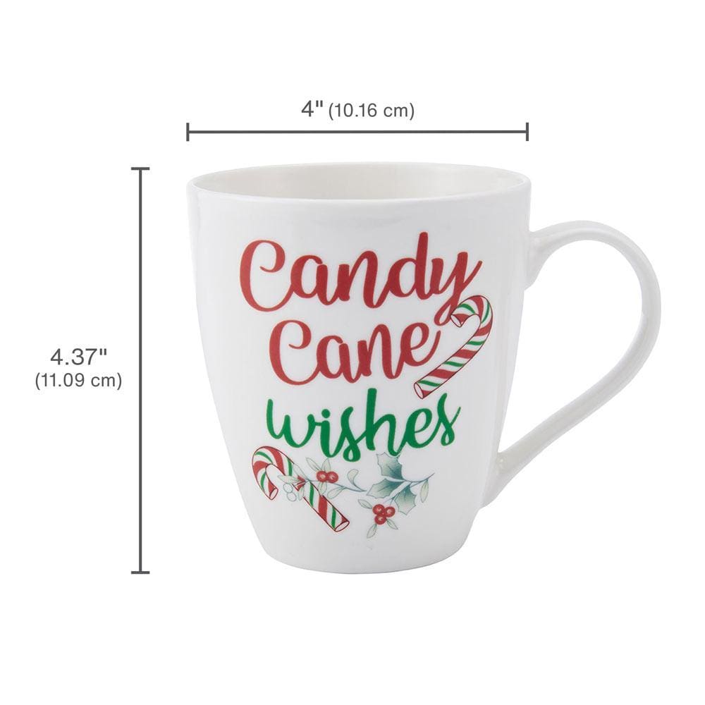 Winterberry® Set of 6 Sentiment Mugs