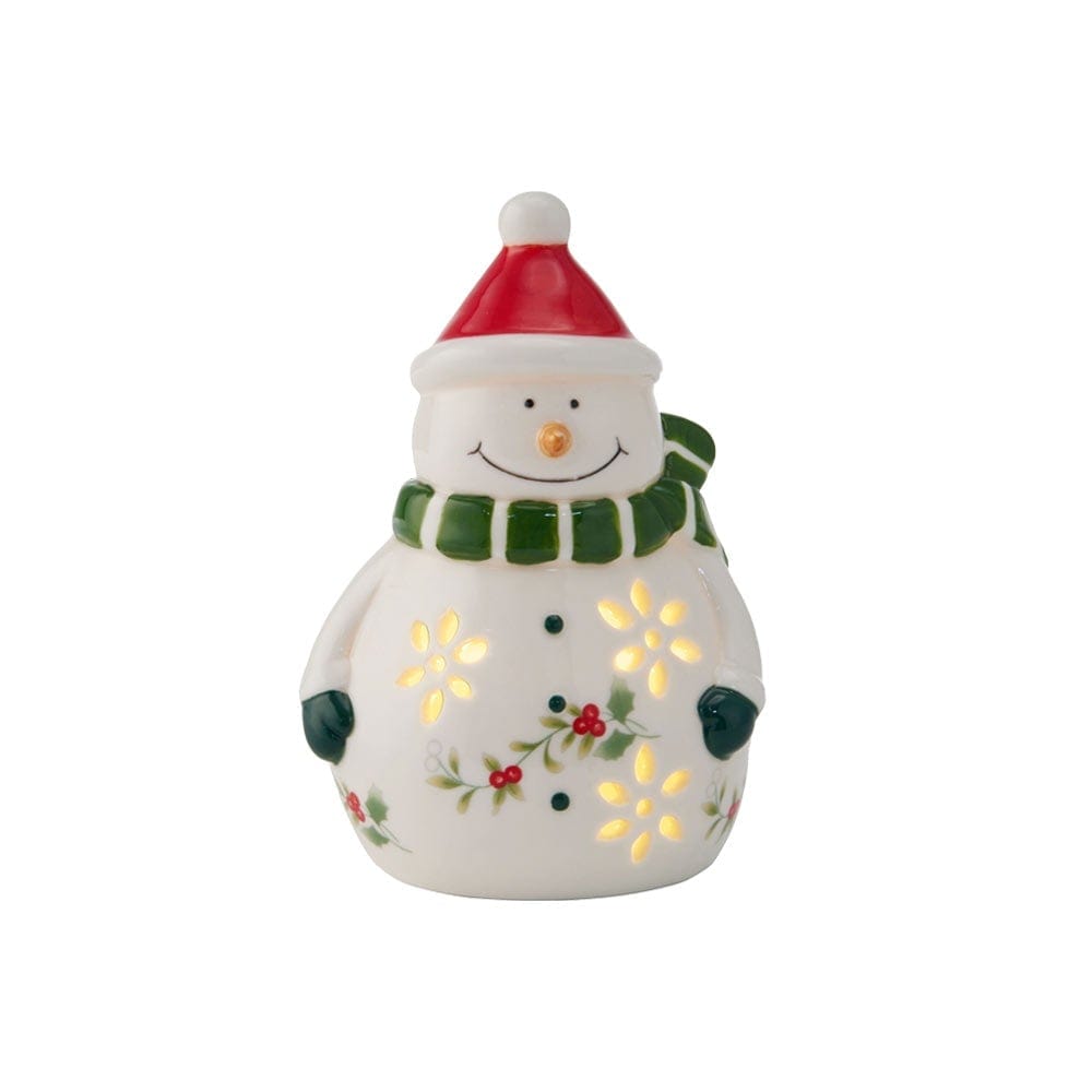 Winterberry® Snowman with LED Light, 5.5 Inch