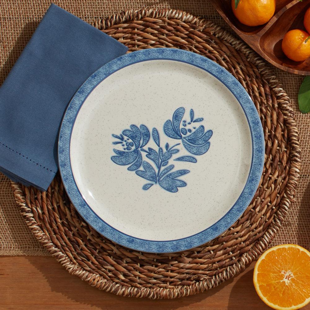 Yorktowne Set of 4 Outdoor Melamine Dinner Plates